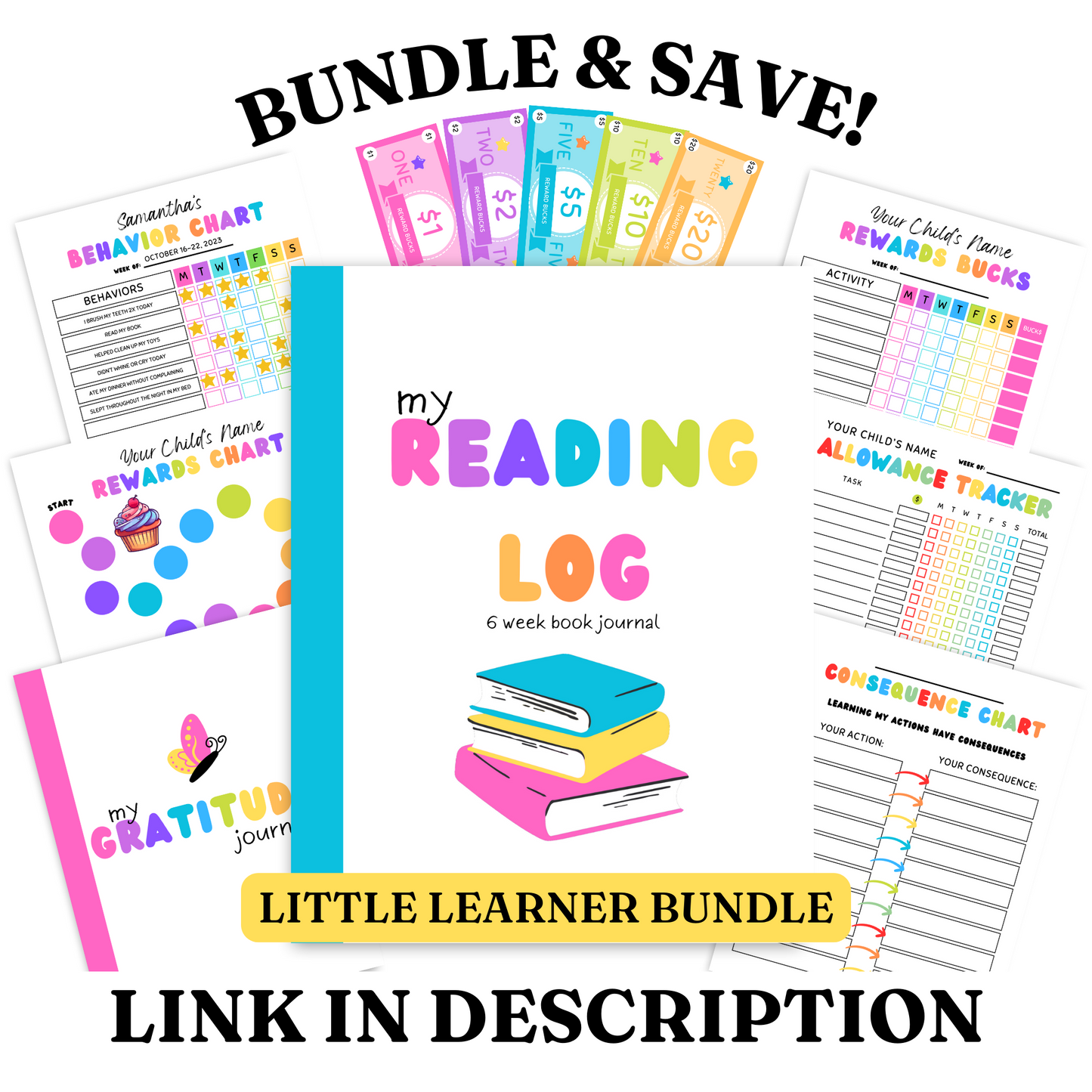 Kids' Consequence Chart Template - PLR