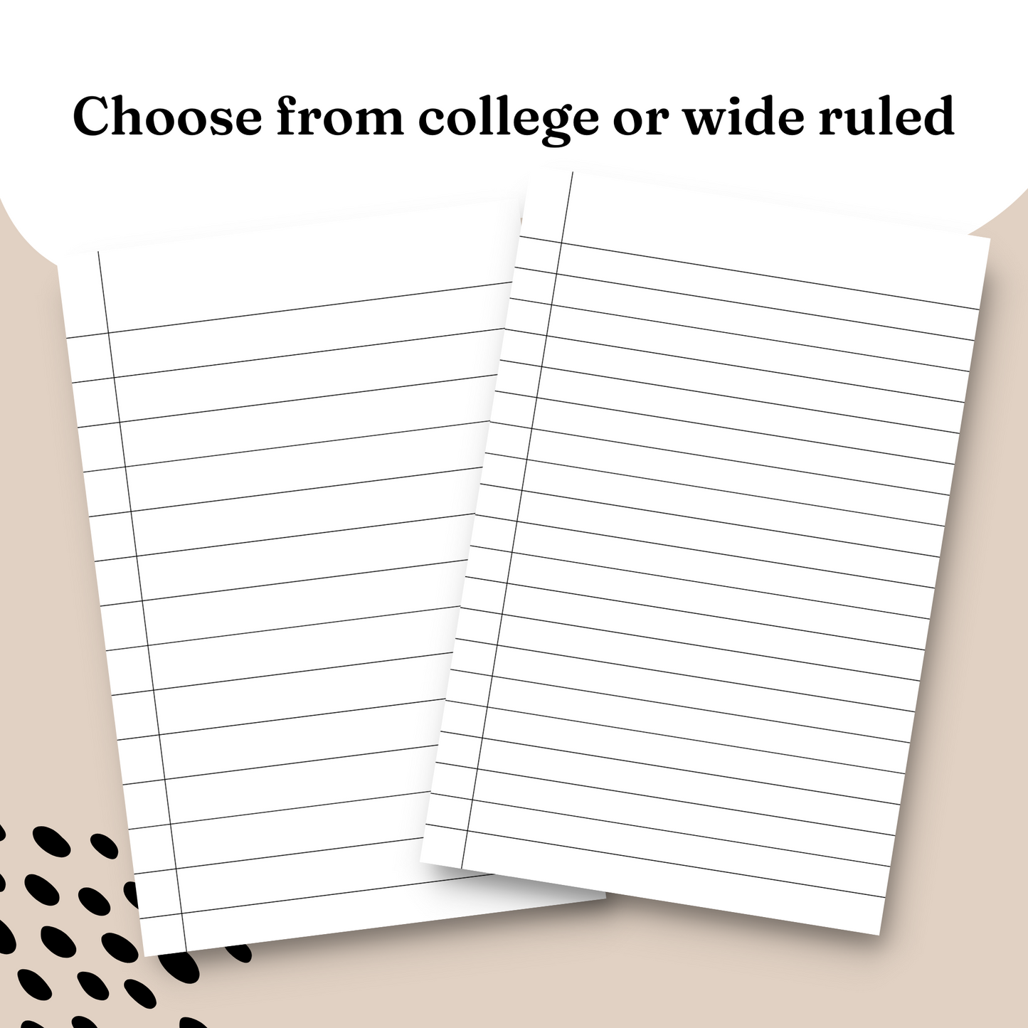 Composition Notebook Template - KDP