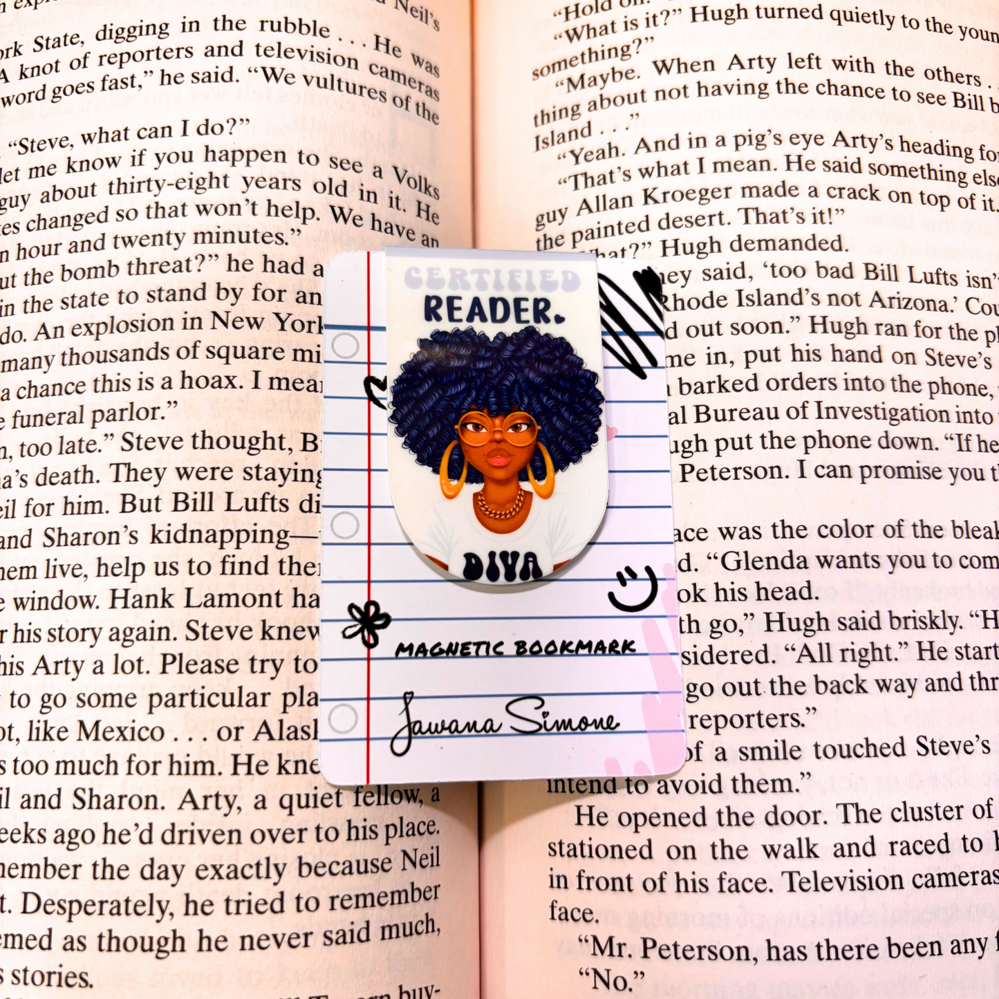 Ayana II Magnetic Bookmark