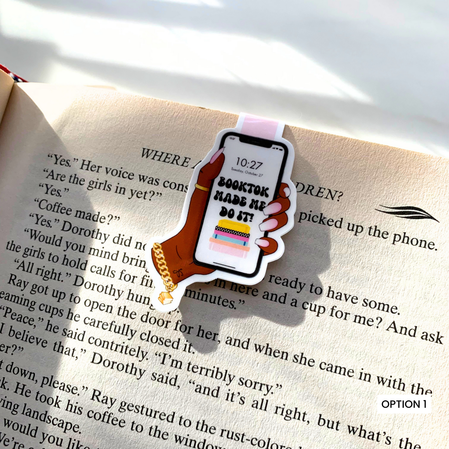 BookTok Made Me Magnetic Bookmark