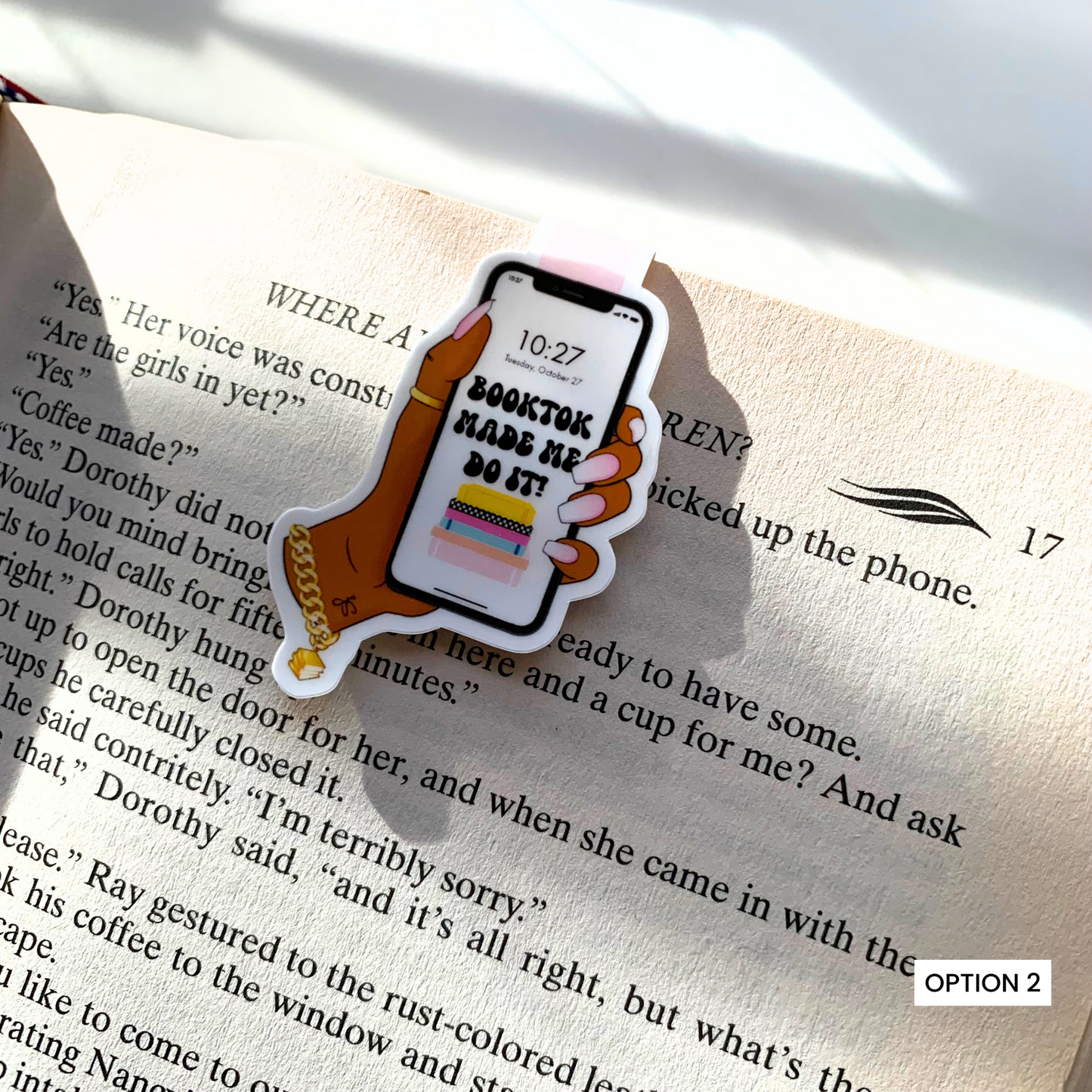 BookTok Made Me Magnetic Bookmark