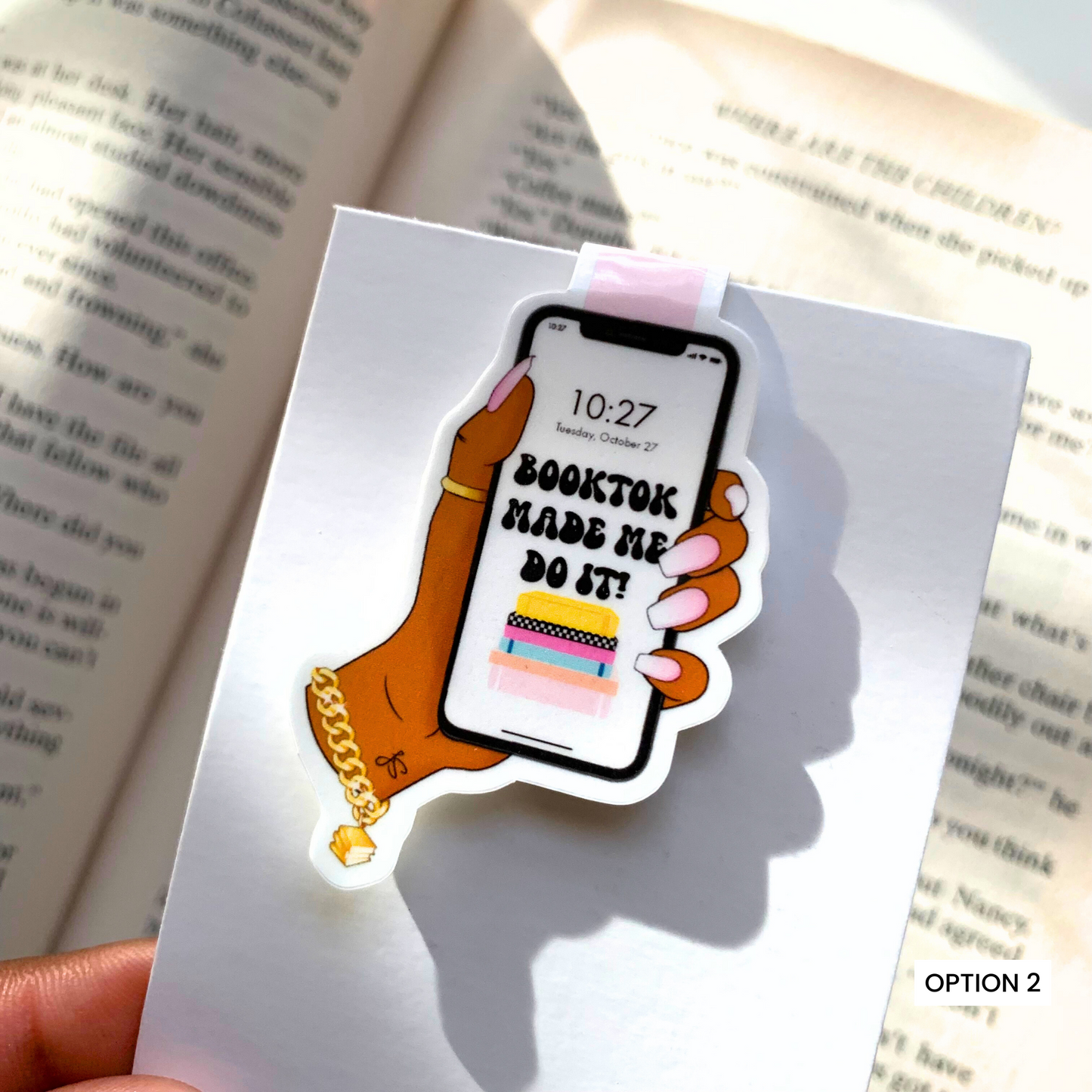 BookTok Made Me Magnetic Bookmark