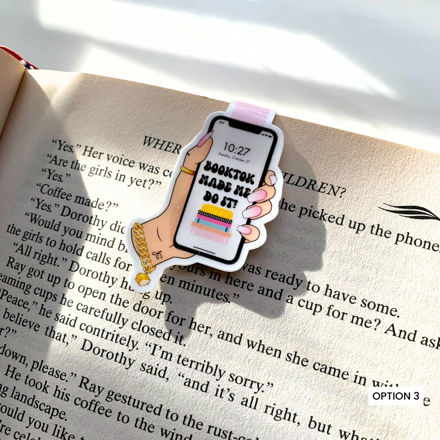 BookTok Made Me Magnetic Bookmark