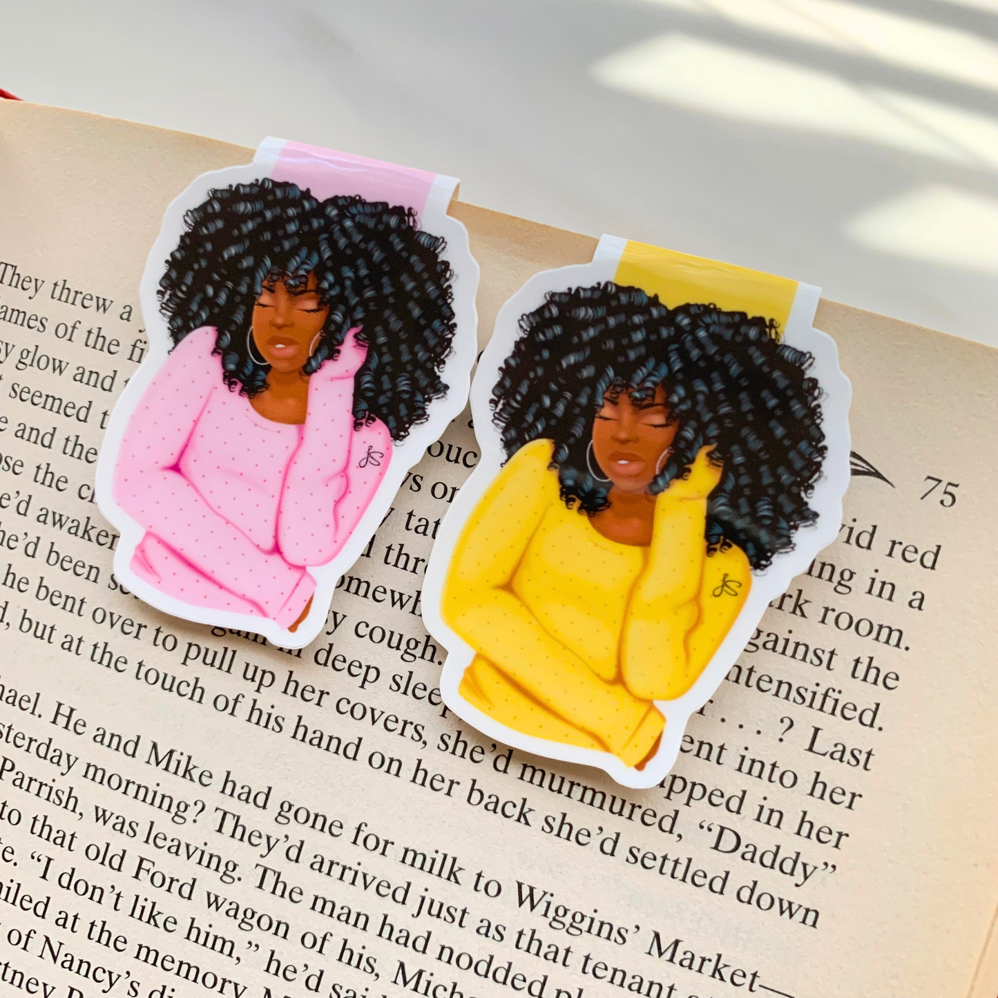 Comfy & Cozy Magnetic Bookmark