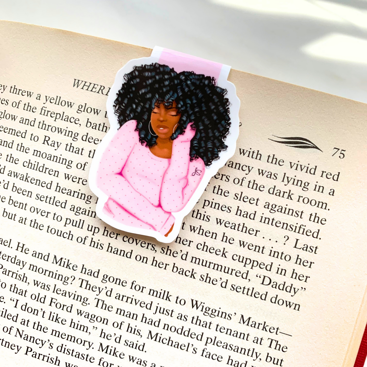 Comfy & Cozy Magnetic Bookmark