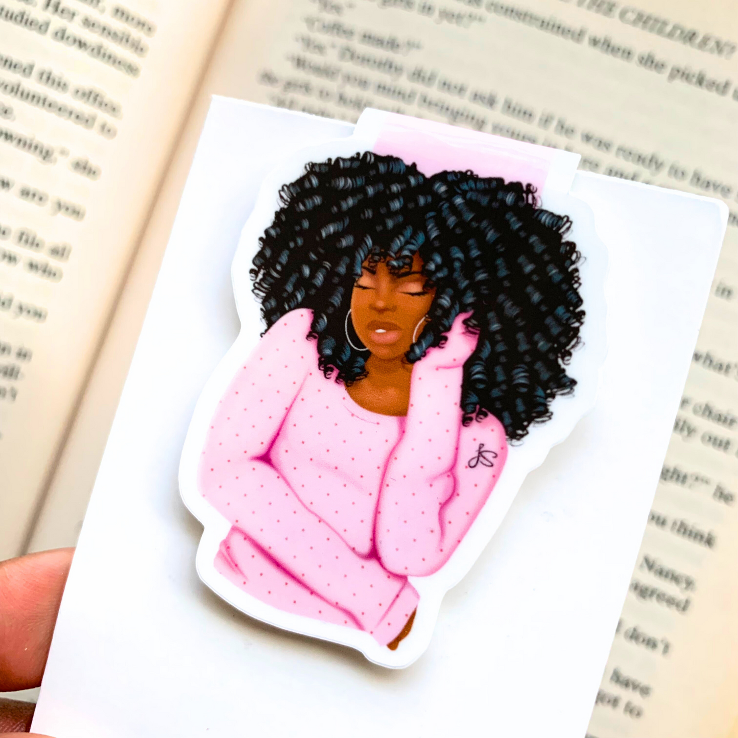 Comfy & Cozy Magnetic Bookmark