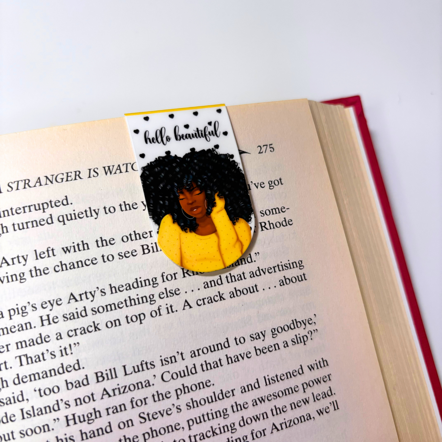 Comfy & Cozy II Magnetic Bookmark