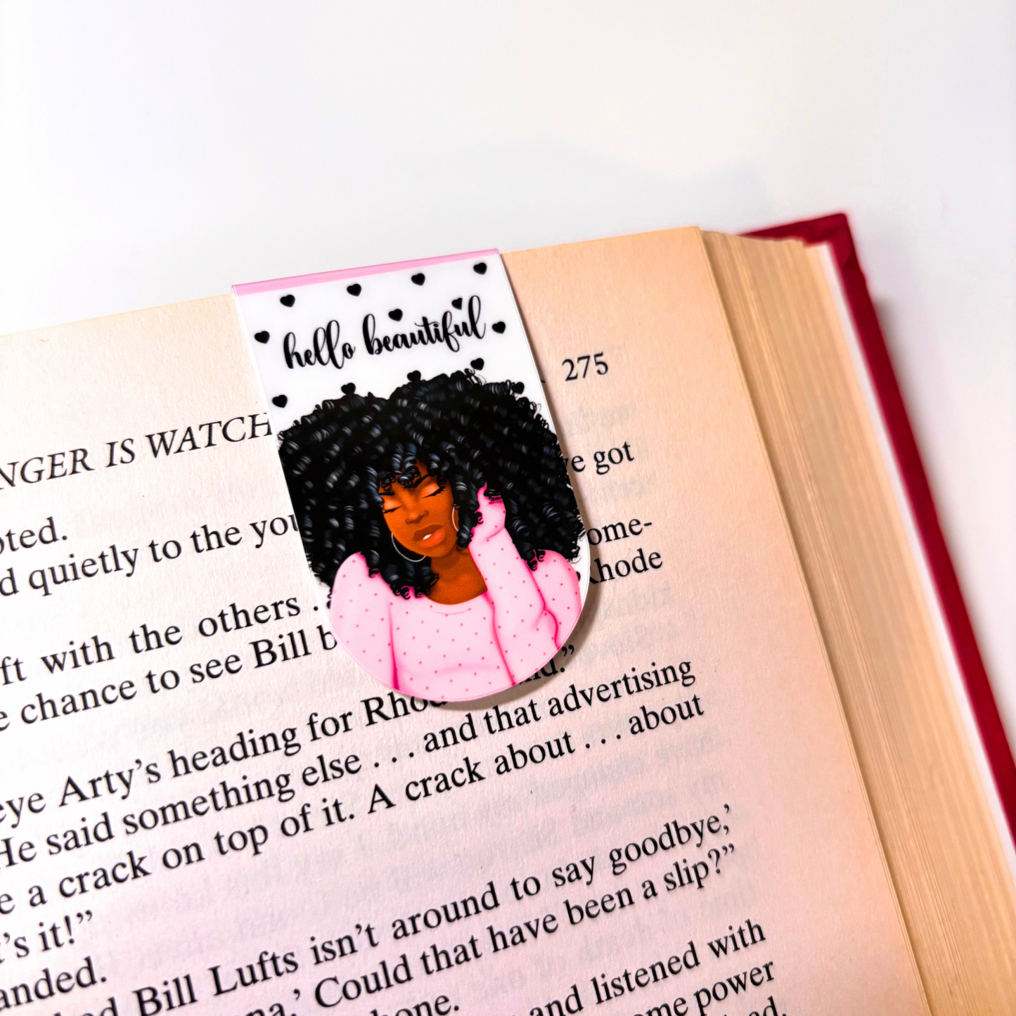 Comfy & Cozy II Magnetic Bookmark