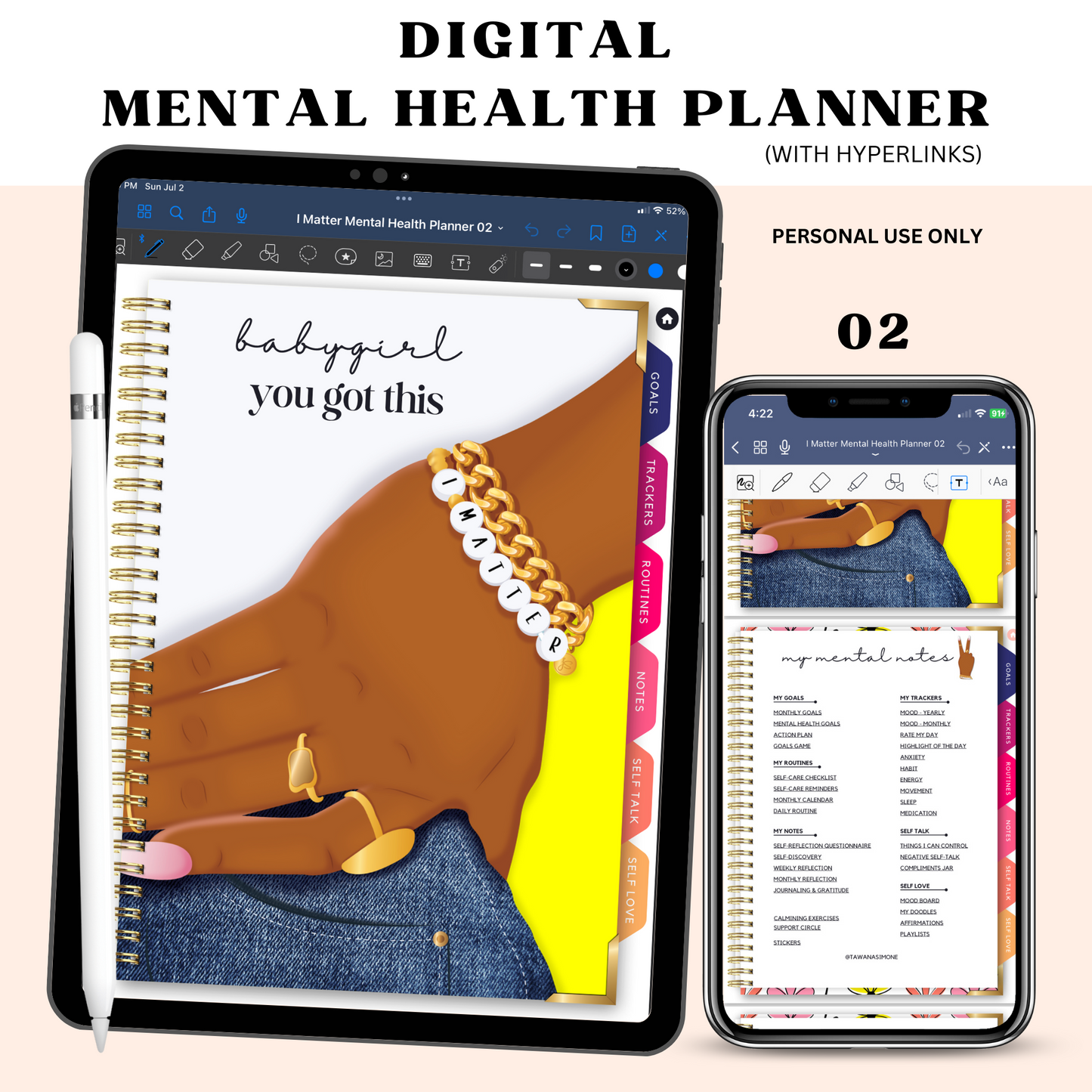 I Matter Mental Health Planner - 02