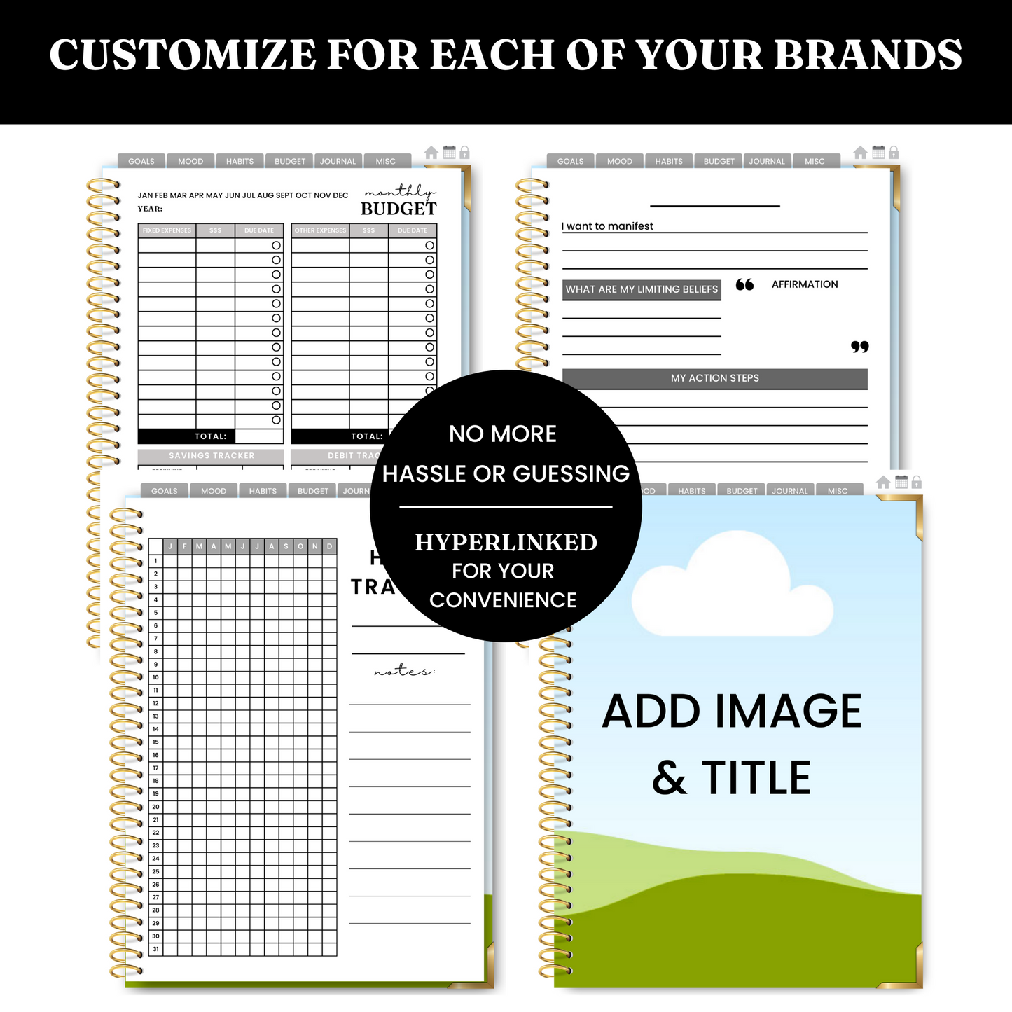 Digital Journal Template - PLR