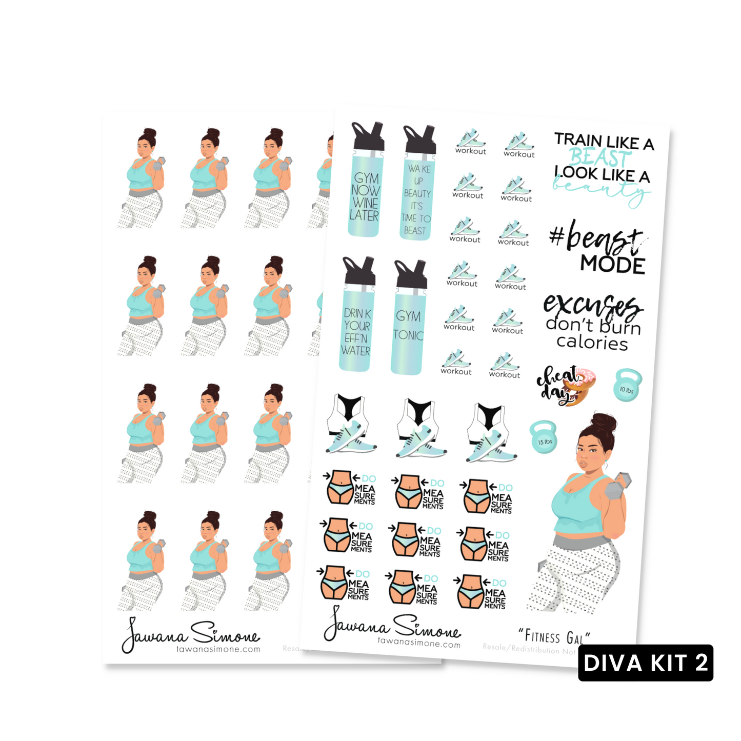 Fitness Gal - Glossy Diva Doll
