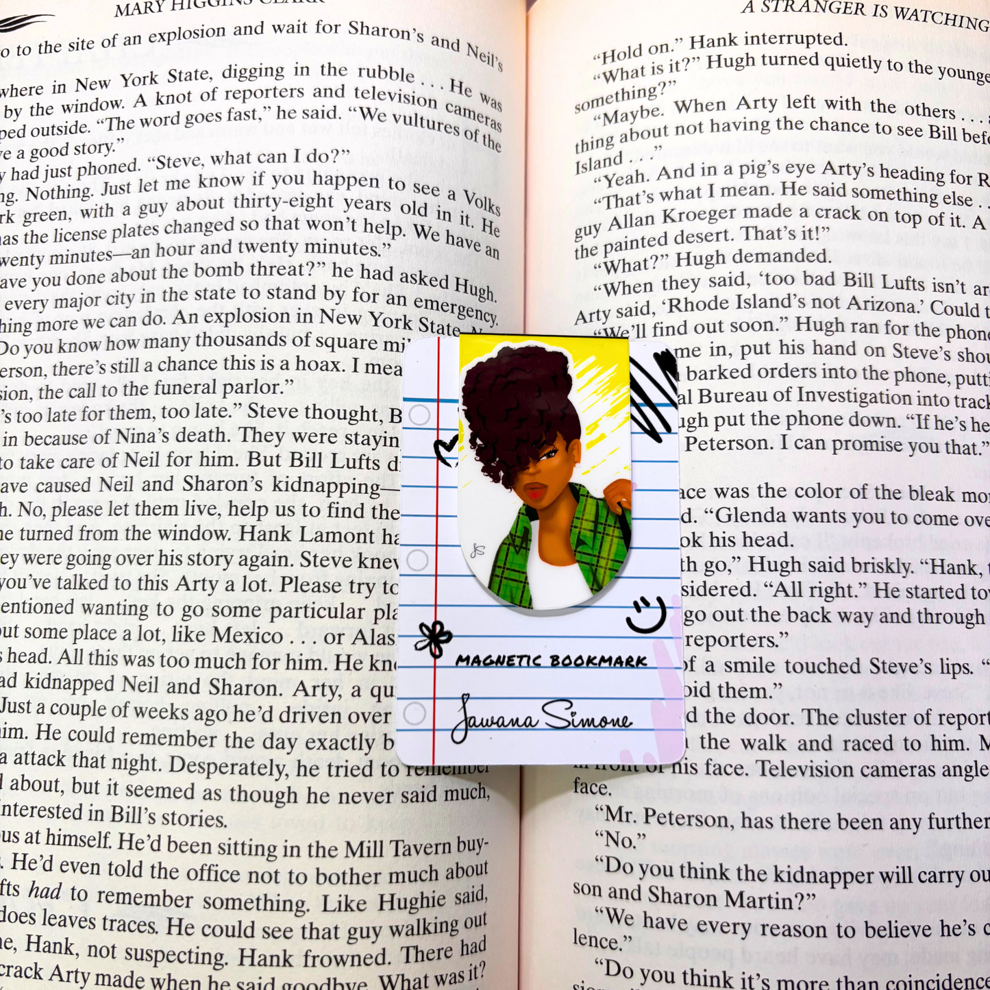 Jae Magnetic Bookmark