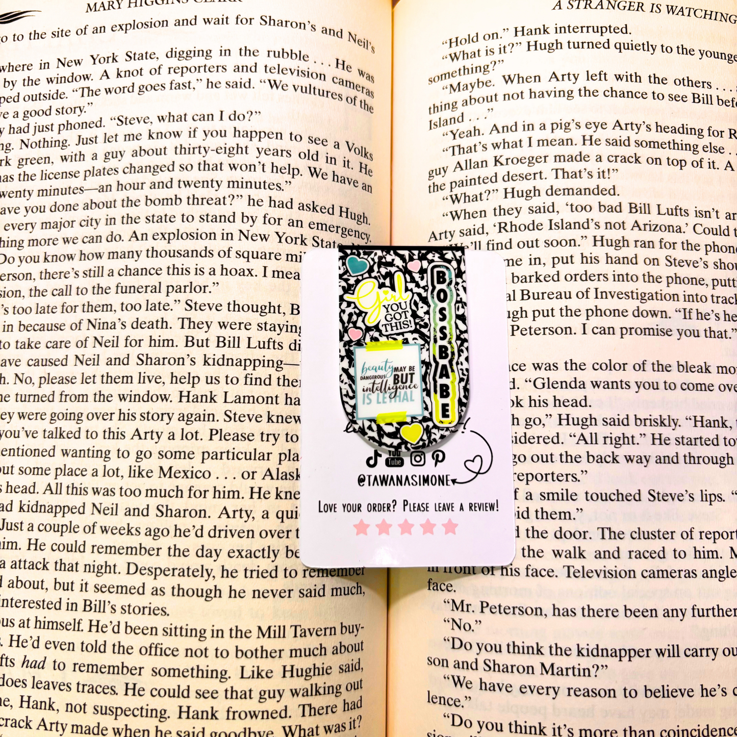 Jae Magnetic Bookmark