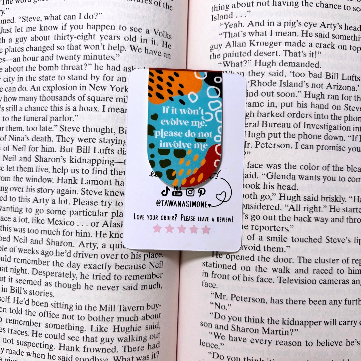 Matching Energies Magnetic Bookmark