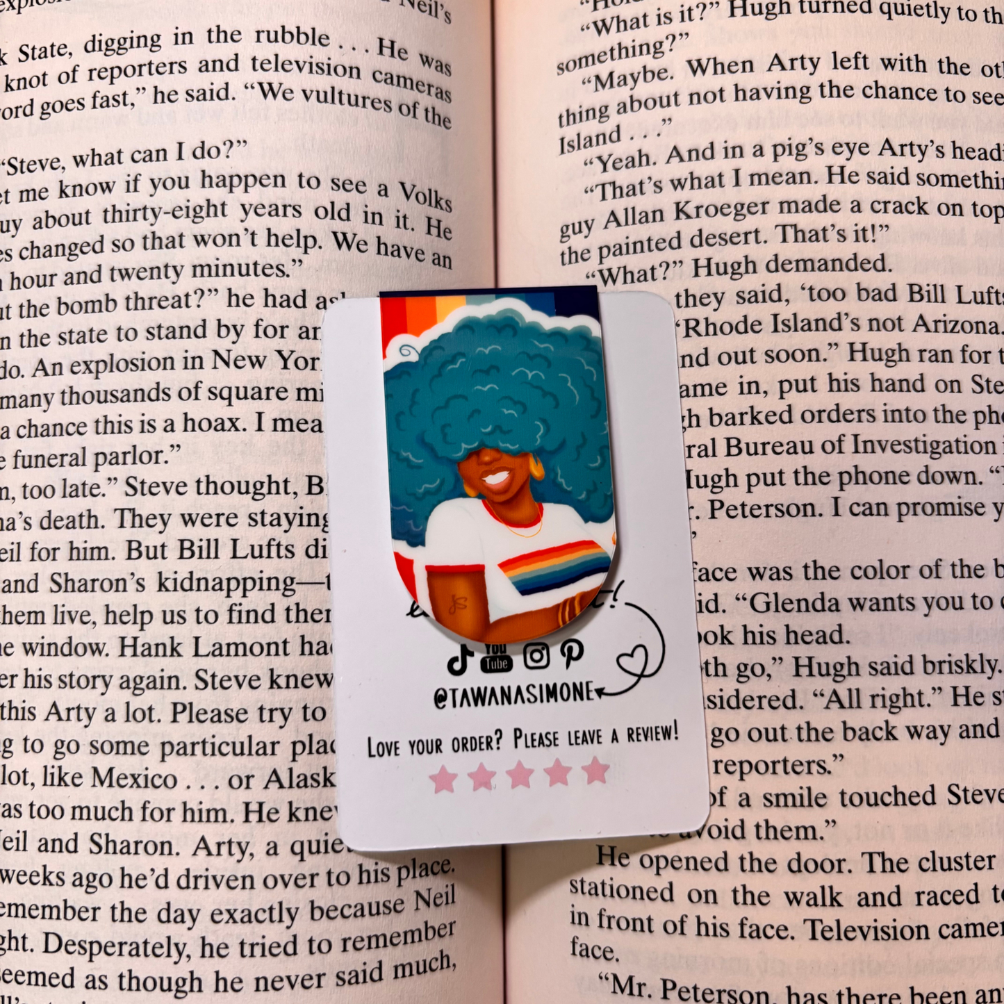 Mercy Magnetic Bookmark