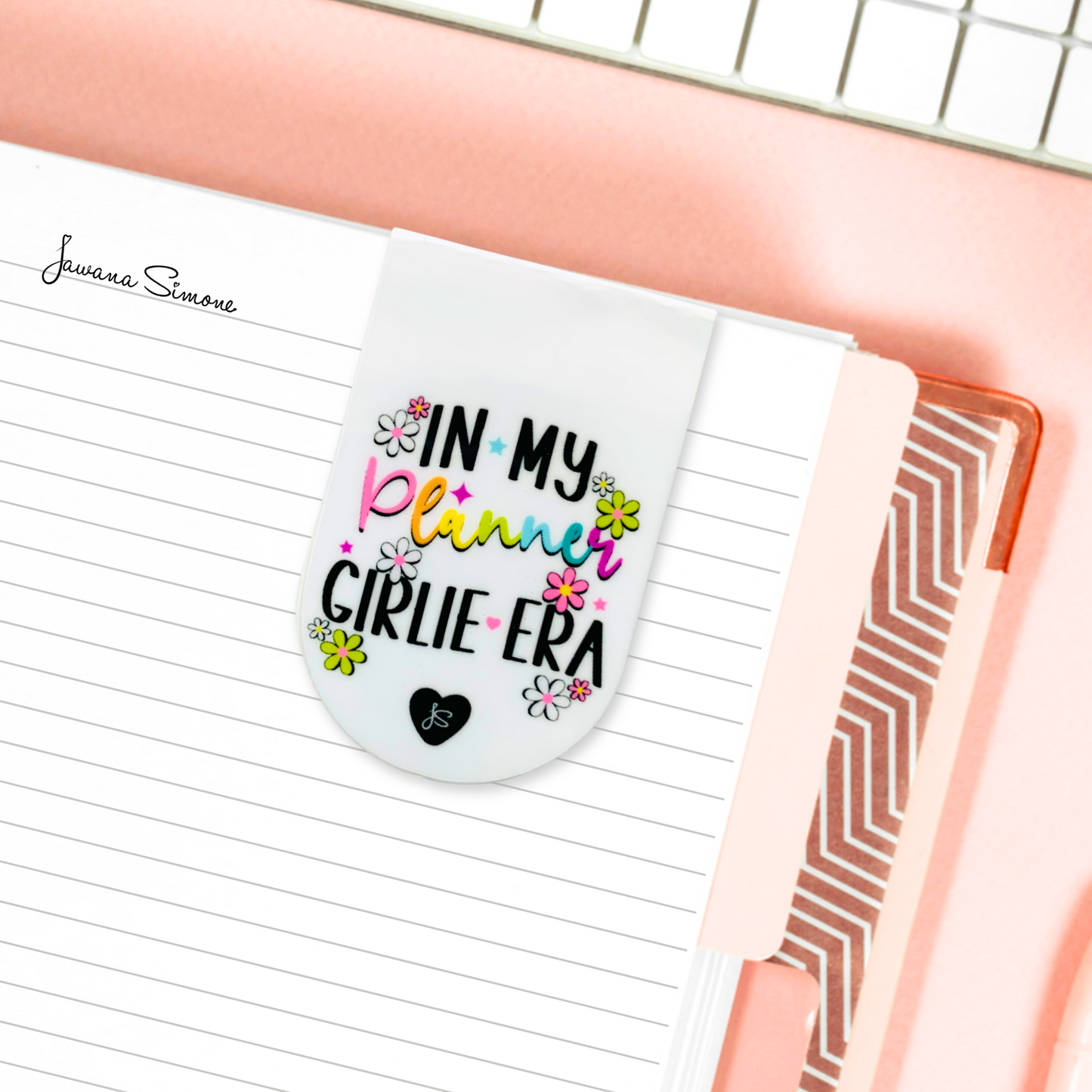 Planner Girlie Era Magnetic Bookmark