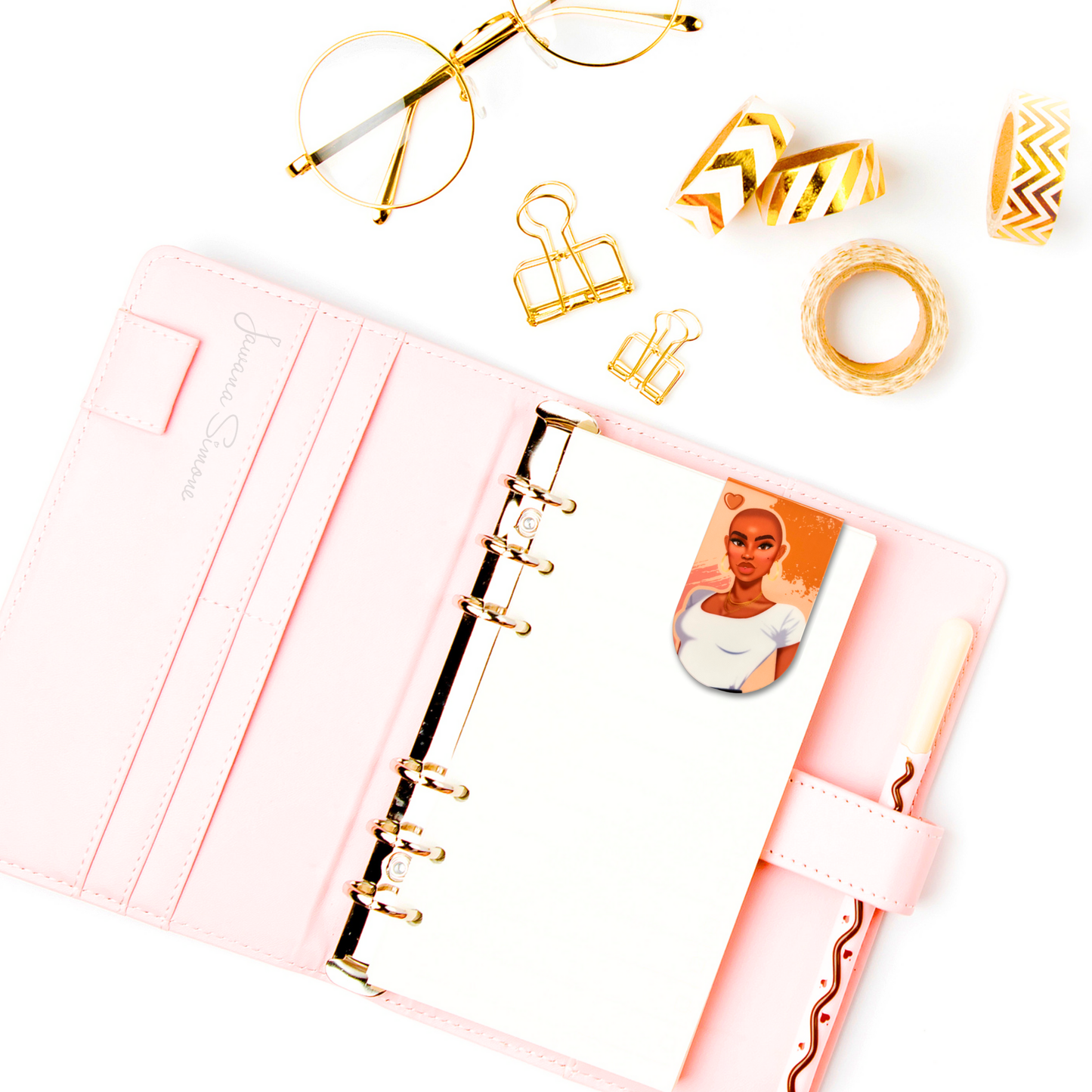 Priscilla Magnetic Bookmark