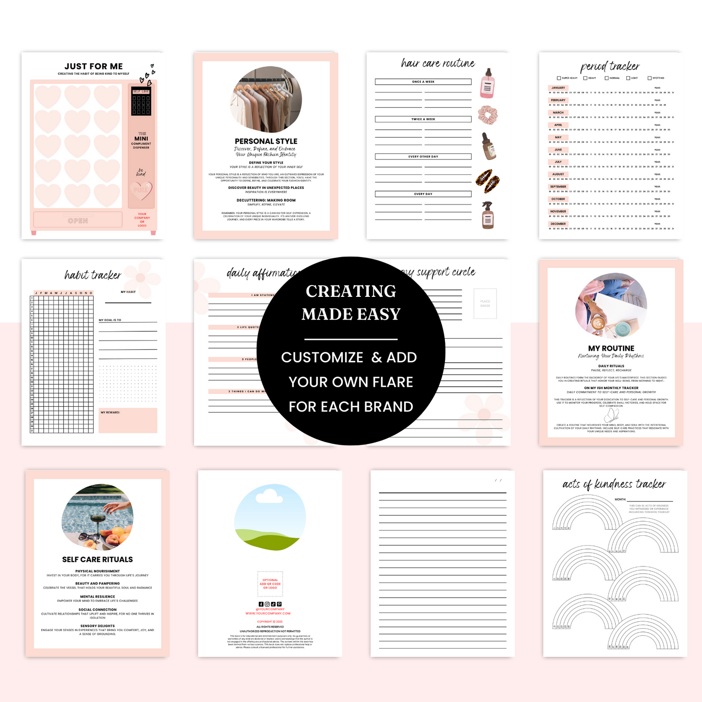Empowerment BUNDLE Template - PLR