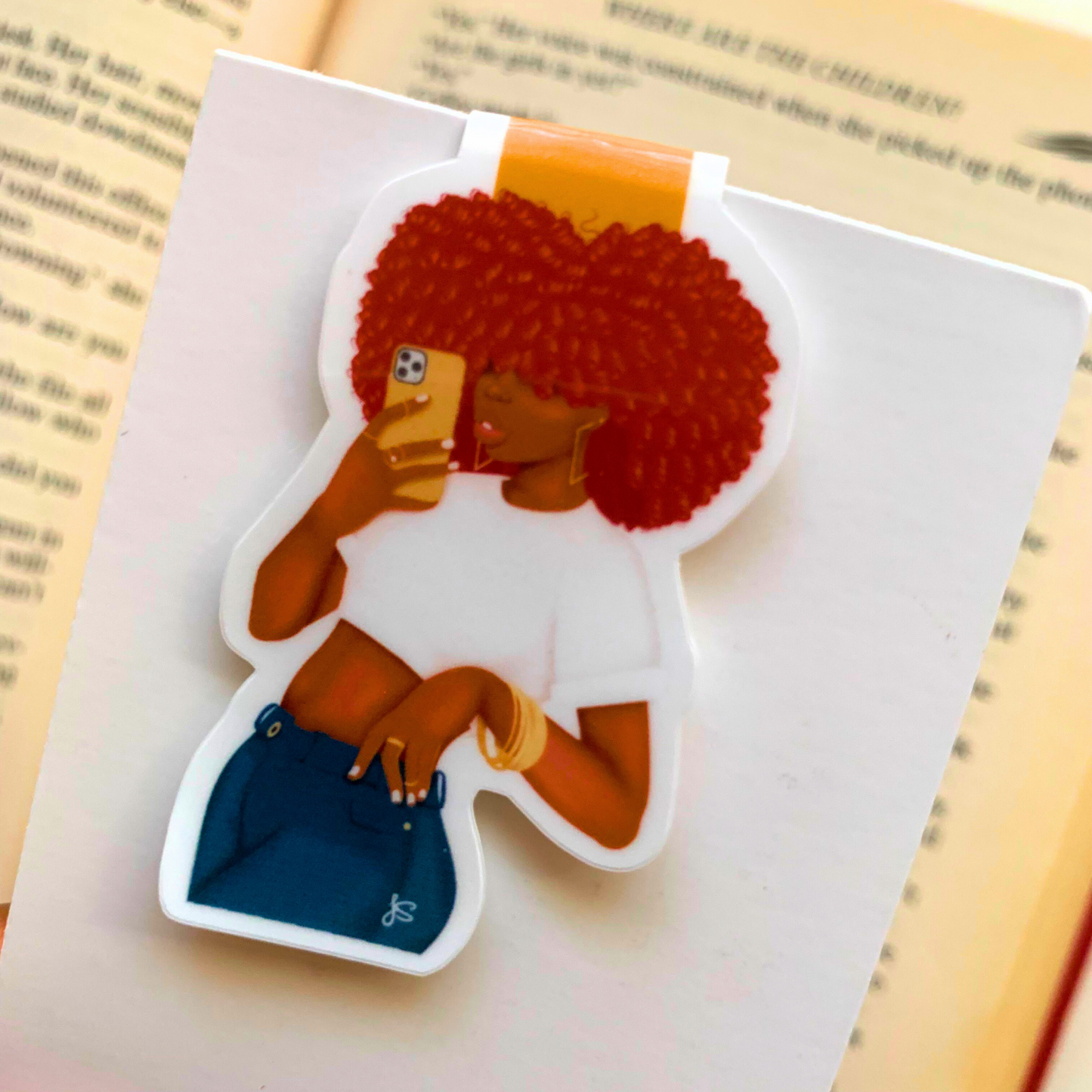 Soleil Magnetic Bookmark