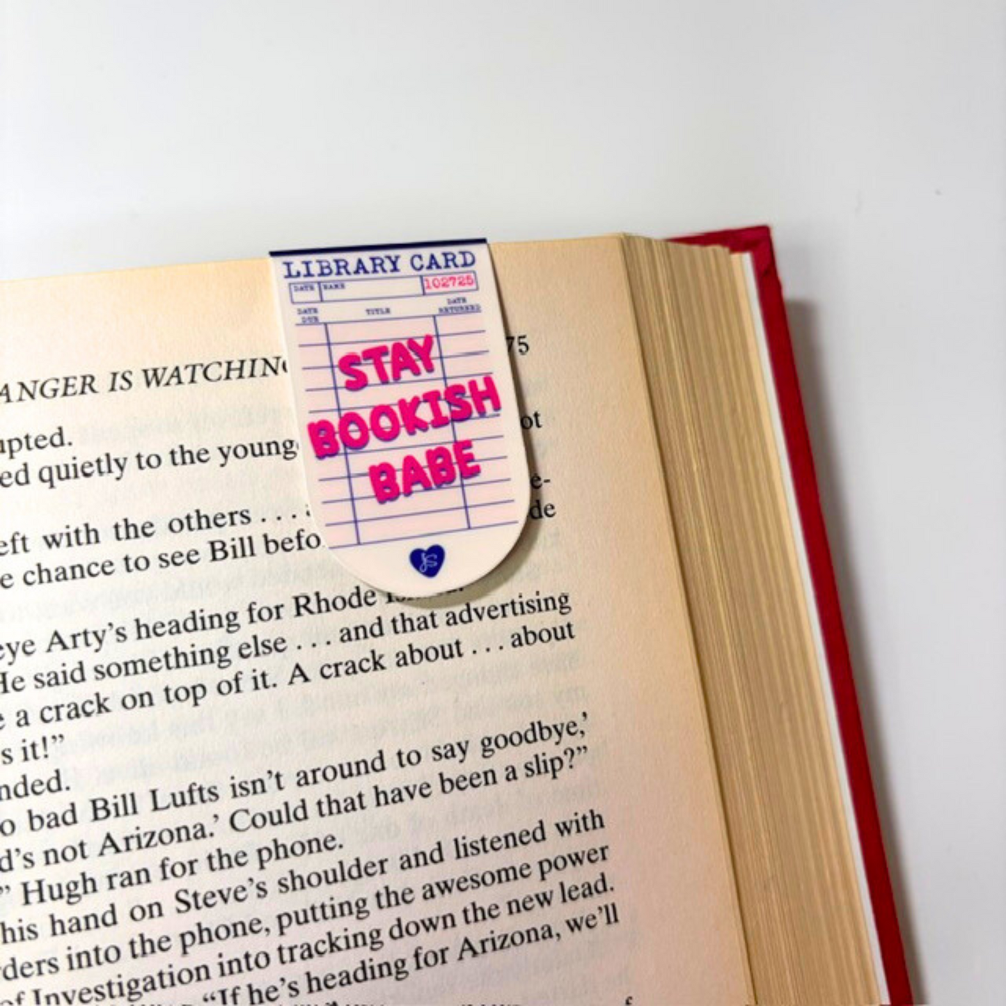 Stay Bookish Babe Magnetic Bookmark