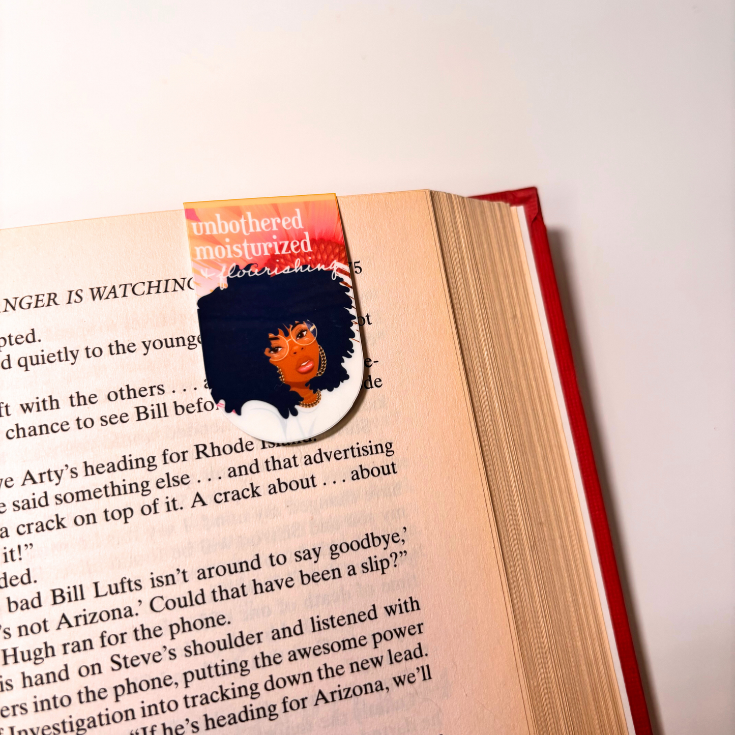 Sunflower II Magnetic Bookmark
