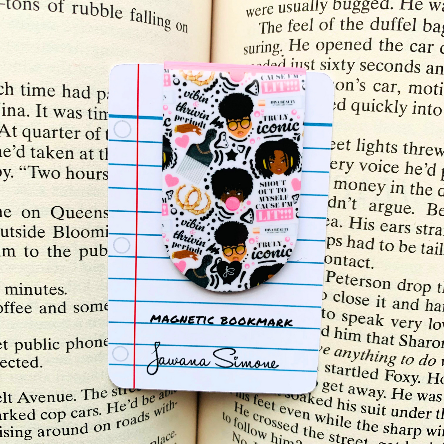 Truly Iconic Magnetic Bookmark