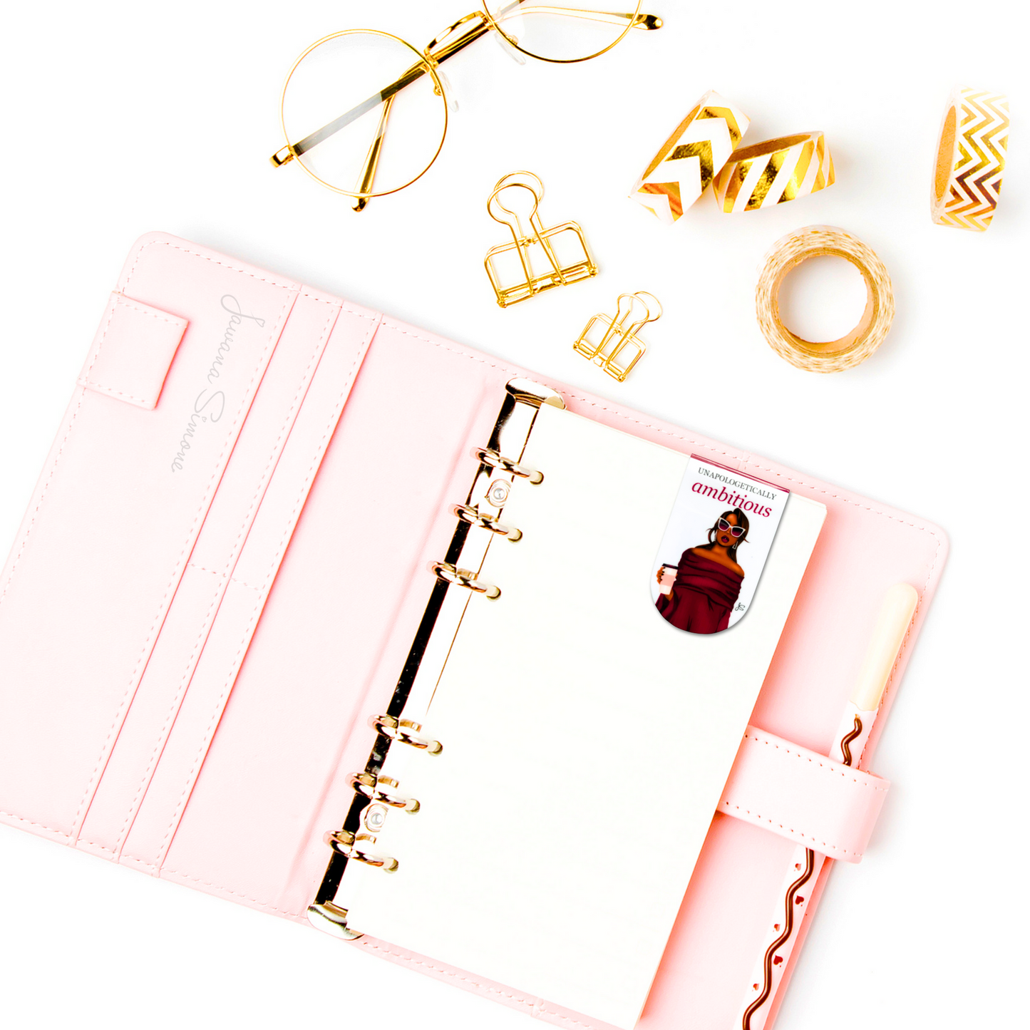 Unapologetically Ambitious Magnetic Bookmark