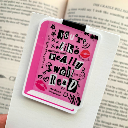 Well Read Magnetic Bookmark