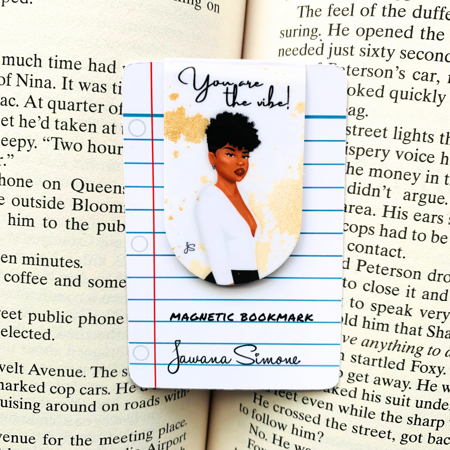 You are the Vibe Magnetic Bookmark
