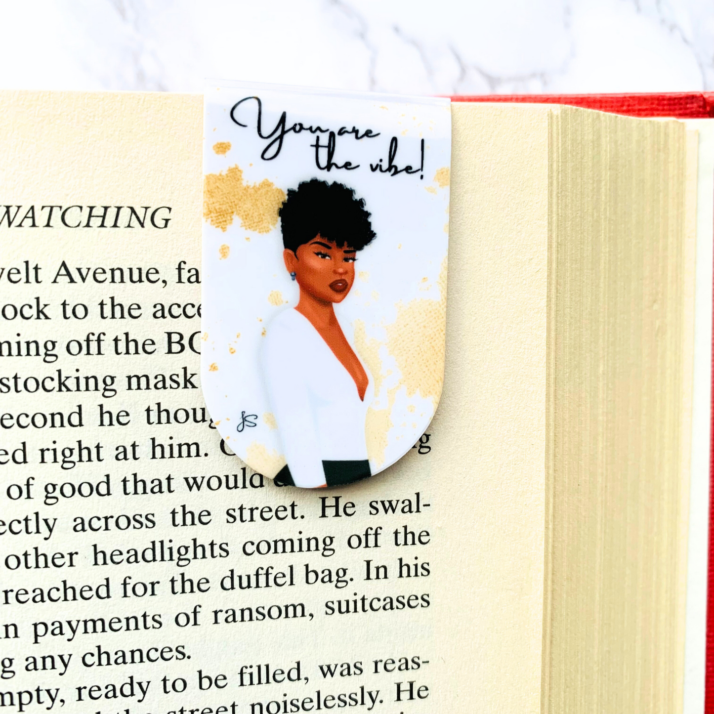 You are the Vibe Magnetic Bookmark