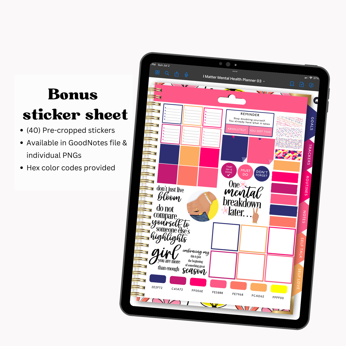 I Matter Mental Health Planner - 03