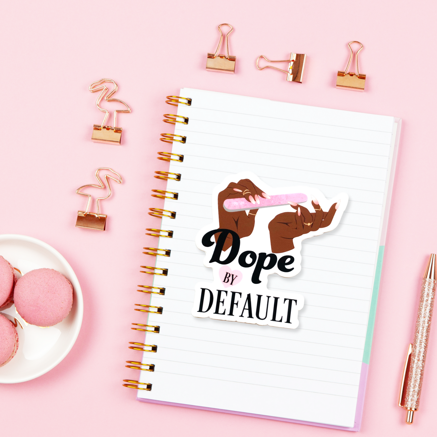 Dope by Default - Die Cut Sticker