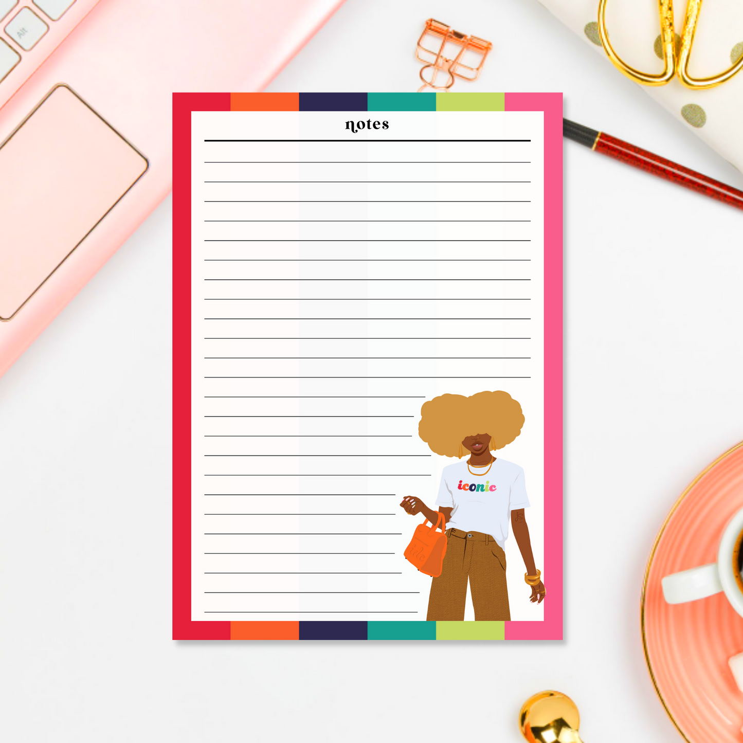 Iconic Daily To Do Notepad