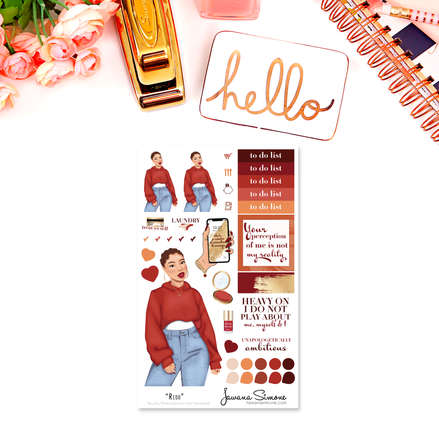 Redd - Glossy Diva Doll