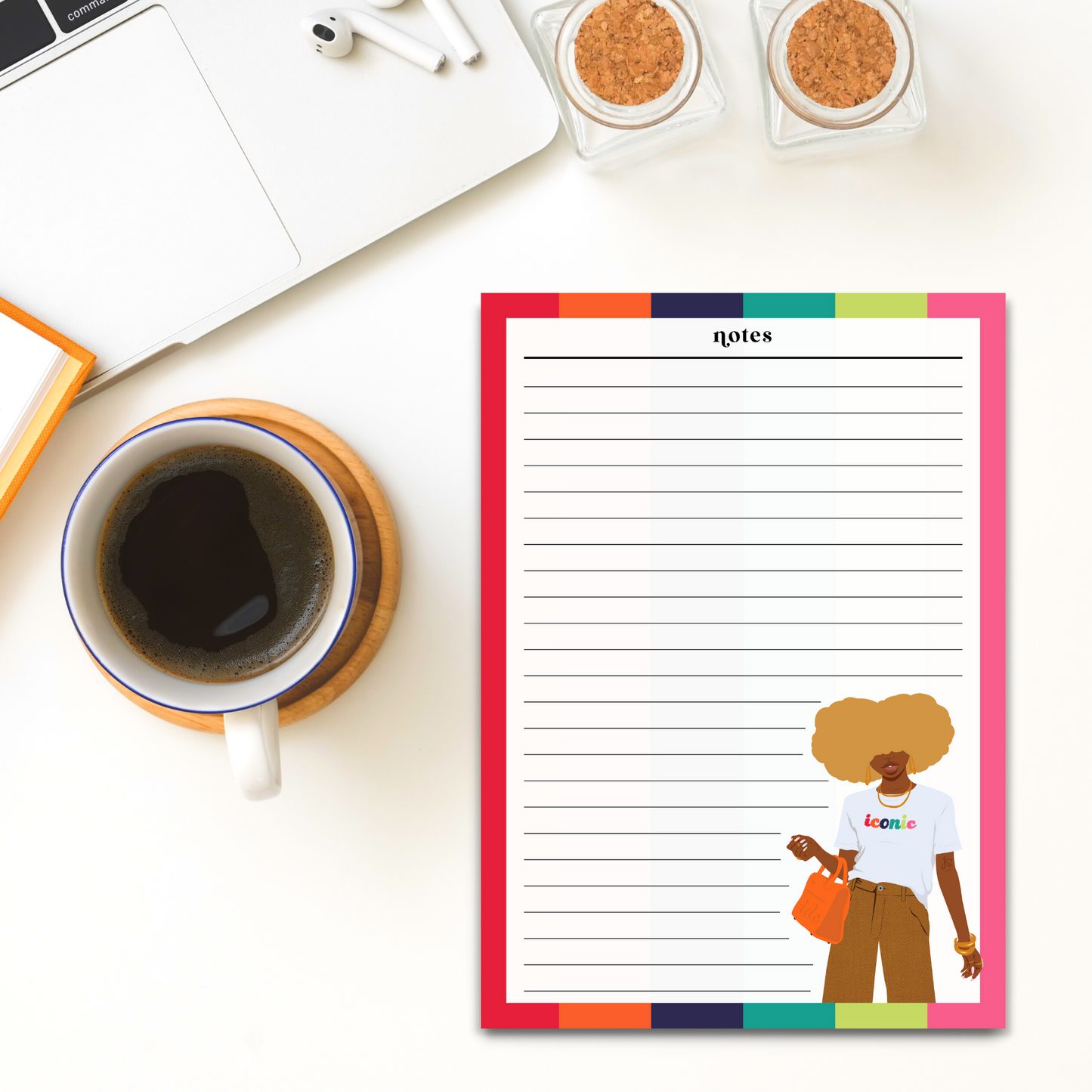 Iconic Daily To Do Notepad