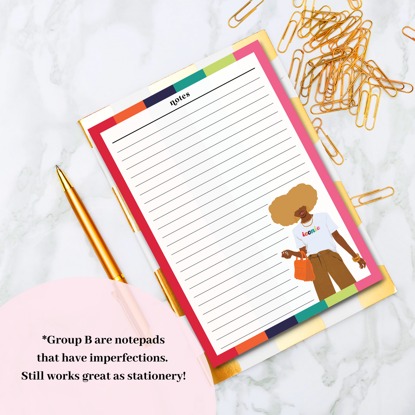 Iconic Daily To Do Notepad