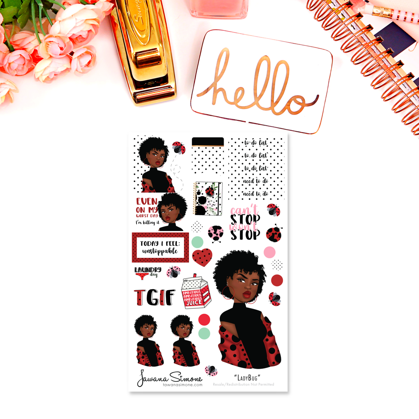 Ladybug - Glossy Diva Doll