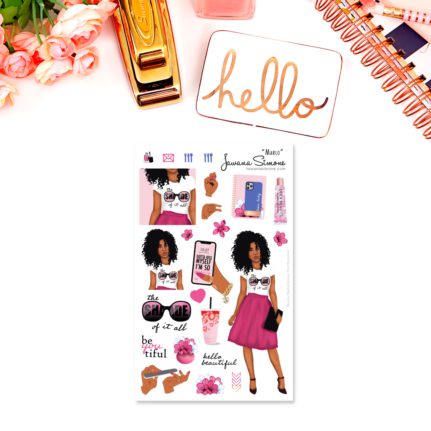Marlo - Glossy Diva Doll