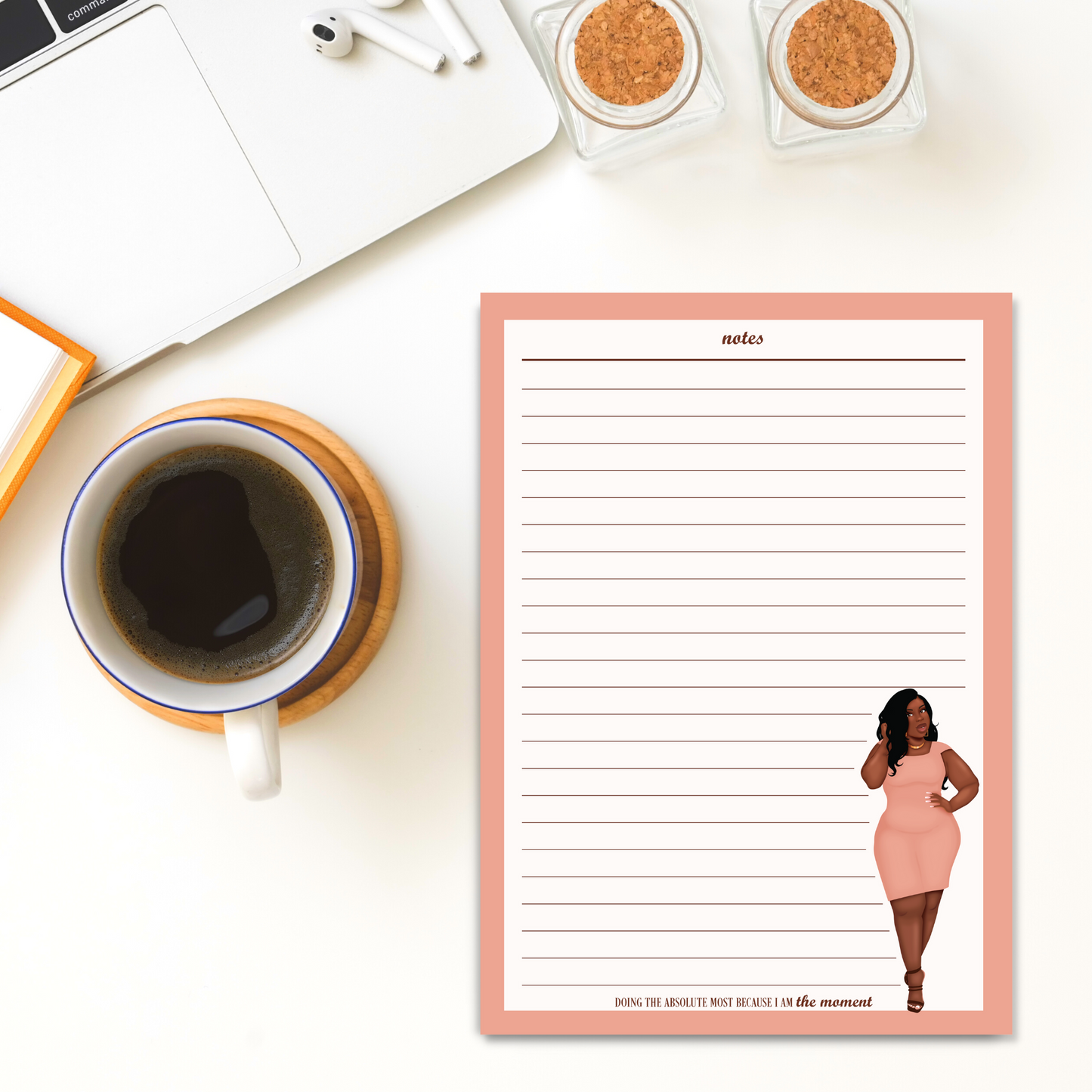 I Am The Moment Daily To Do Notepad
