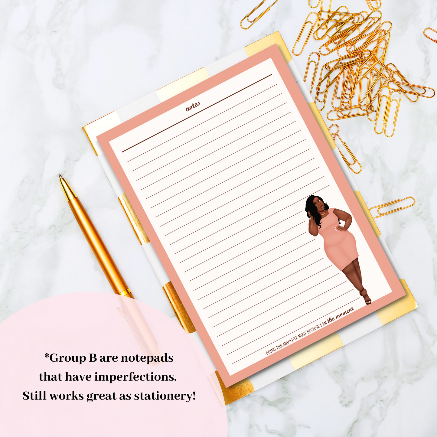 I Am The Moment Daily To Do Notepad