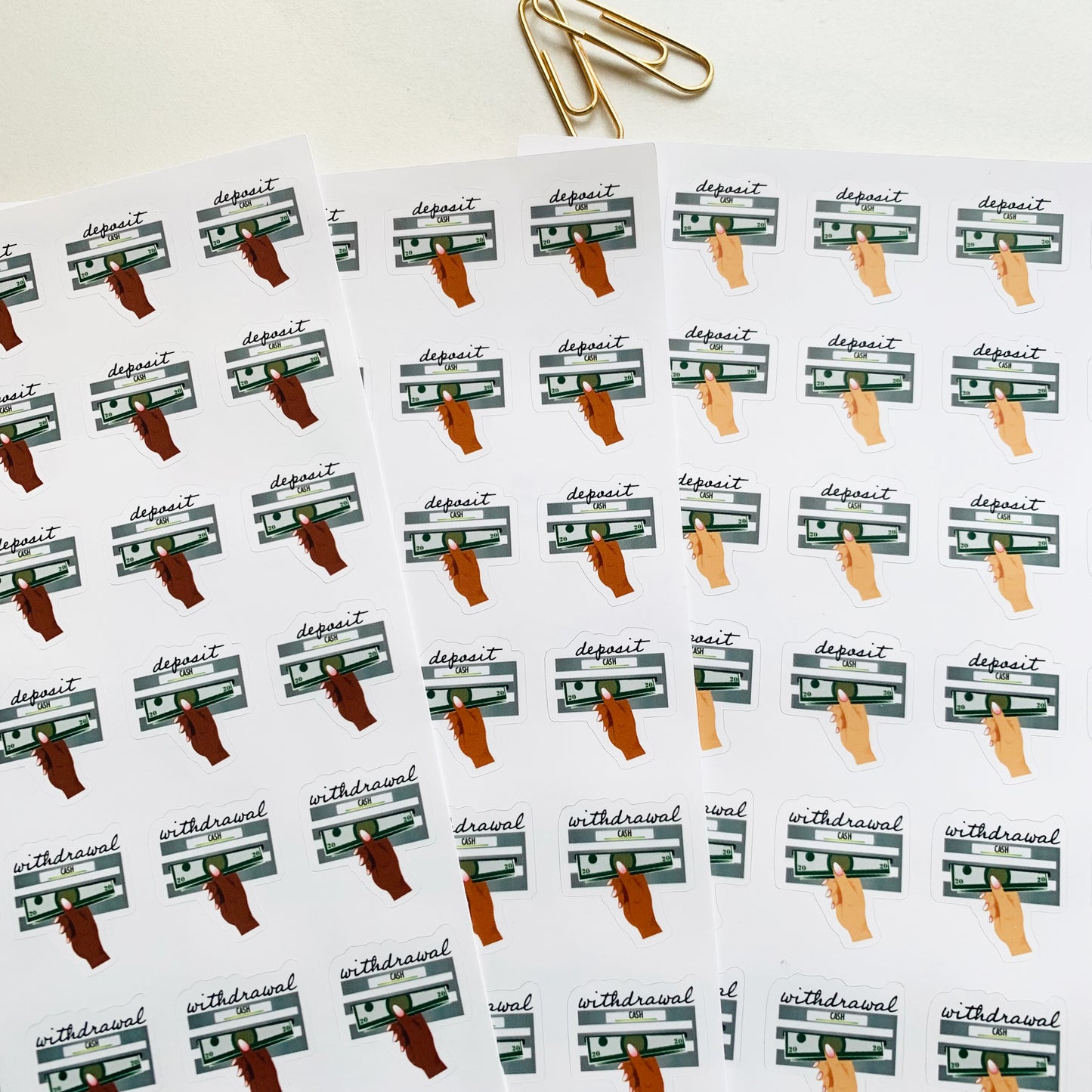 Money Moves Planner Stickers