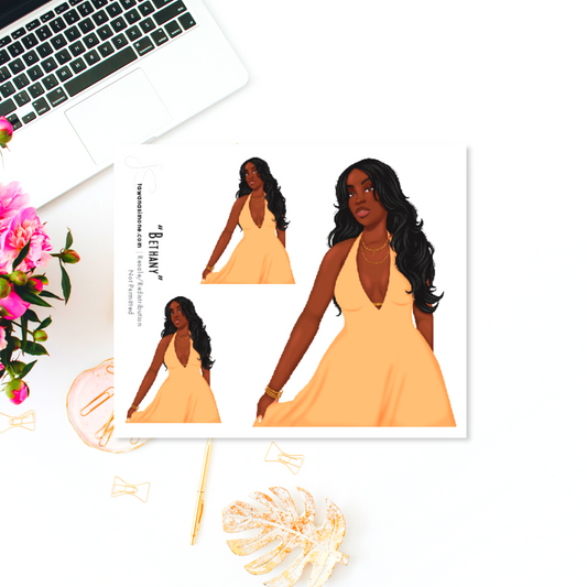 Bethany - Diva Doll ONLY Stickers