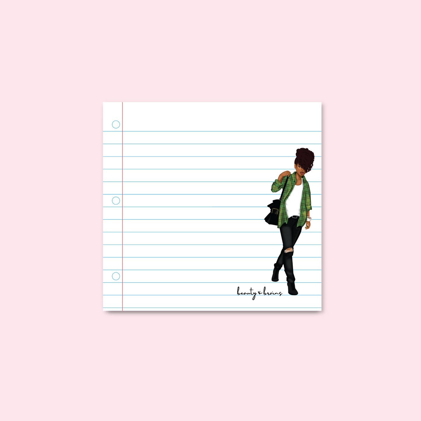 Beauty & Brains Sticky Notes