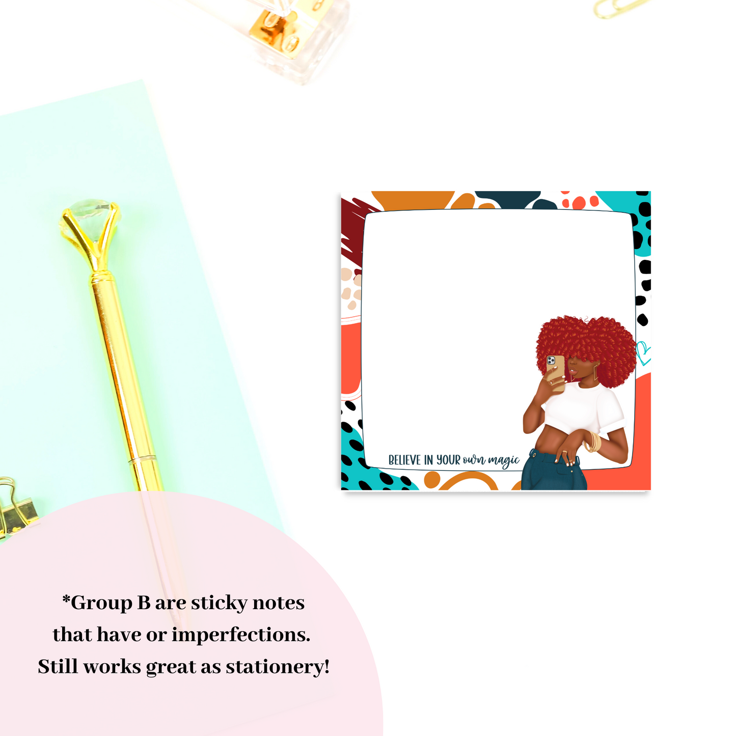 Believe In Your Own Magic Sticky Notes