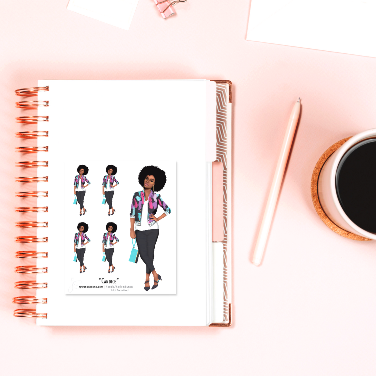 Candice - Diva Doll ONLY Stickers