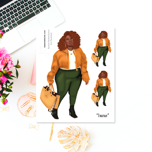 Inayah - Diva Doll ONLY Stickers