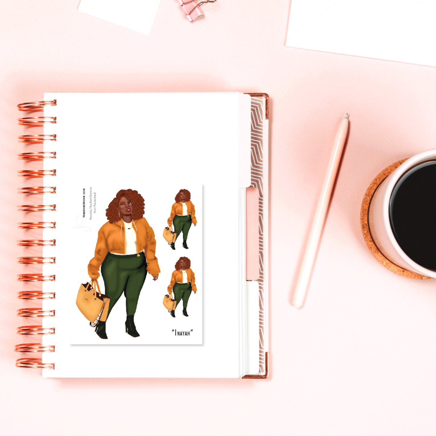 Inayah - Diva Doll ONLY Stickers