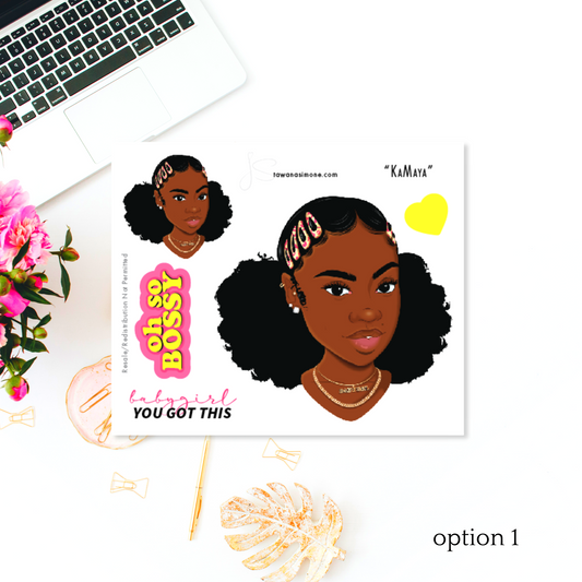 KaMaya - Diva Doll ONLY Stickers