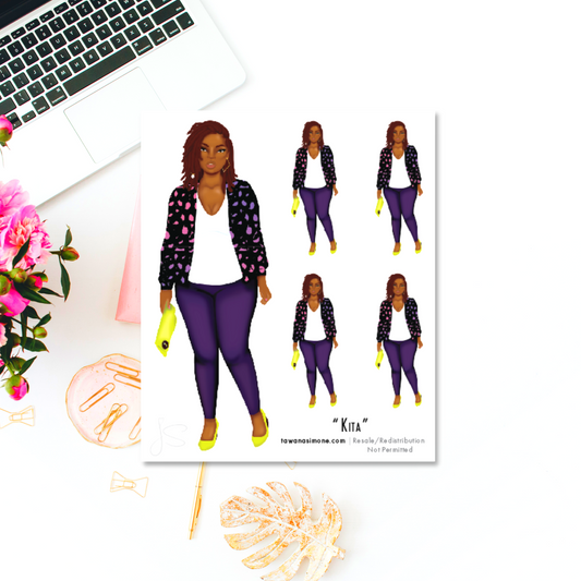 Kita - Diva Doll ONLY Stickers