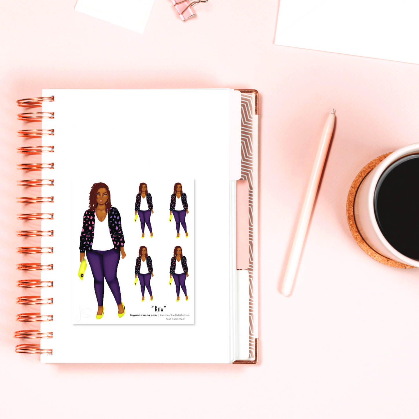 Kita - Diva Doll ONLY Stickers